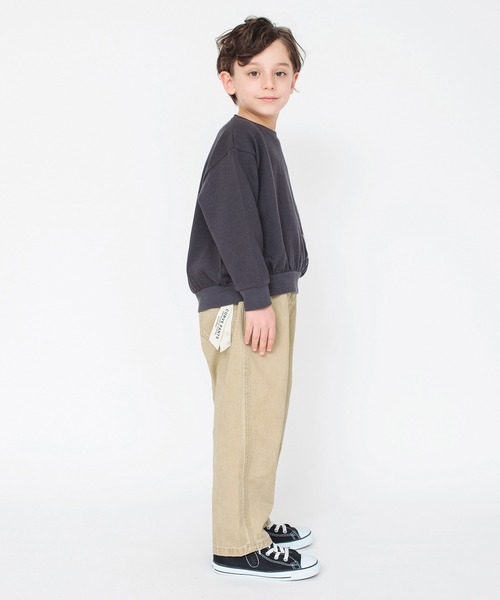 BRANSHES（ブランシェス）の「【platinum line】カーブパンツ（チノパンツ・キッズ・ベージュ/ネイビー・110/140/100/150/90/130/120）」の5枚目の写真