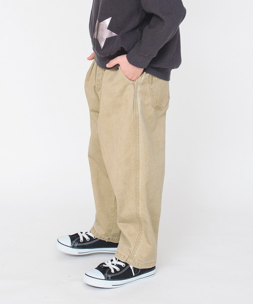 BRANSHES（ブランシェス）の「【platinum line】カーブパンツ（チノパンツ・キッズ・ベージュ/ネイビー・110/140/100/150/90/130/120）」の10枚目の写真