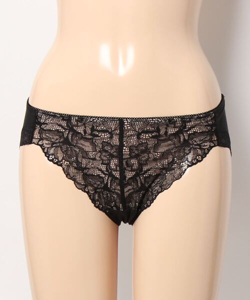 TRIUMPH（トリンプ）の「トリンプストーリー557 レギュラーショーツ【M,Lサイズ】TR557 Hikini（ショーツ・レディース・ベージュ/ブラック・L/M）」の3枚目の写真