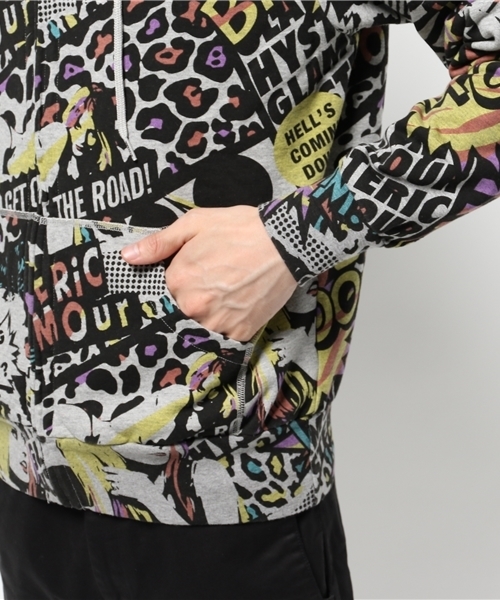 HYSTERIC GLAMOUR（ヒステリックグラマー）の「FLAMIN総柄 PK（パーカー・メンズ・その他2・MEDIUM/LARGE/SMALL）」の10枚目の写真