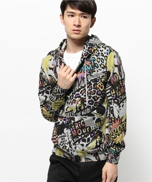 HYSTERIC GLAMOUR（ヒステリックグラマー）の「FLAMIN総柄 PK（パーカー・メンズ・その他2・MEDIUM/LARGE/SMALL）」の7枚目の写真