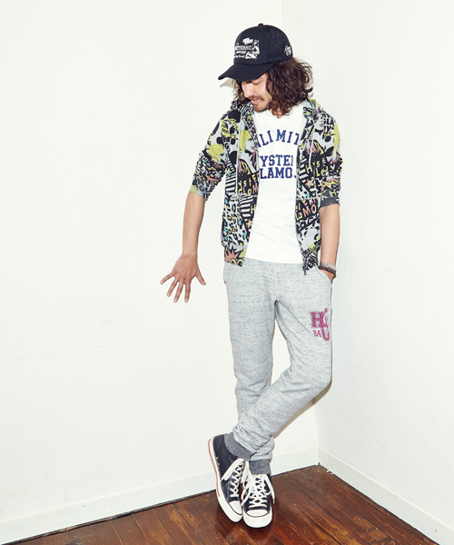 HYSTERIC GLAMOUR（ヒステリックグラマー）の「FLAMIN総柄 PK（パーカー・メンズ・その他2・MEDIUM/LARGE/SMALL）」の8枚目の写真