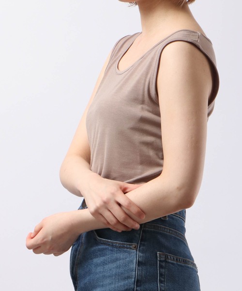 BRAND UNique タンクトップ カレッジロゴ クロップドタンクトップ（タンクトップ）｜SEN