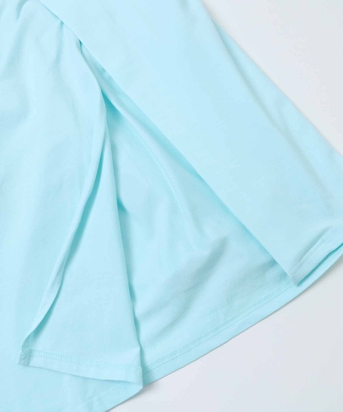 TheOpen Product(ザオープンプロダクト)の「THE OPEN PRODUCT RUCHED WRAP MAXI SKIRT GTO221SK002(スカート・レディース・ライトブルー・1)」の21枚目の写真