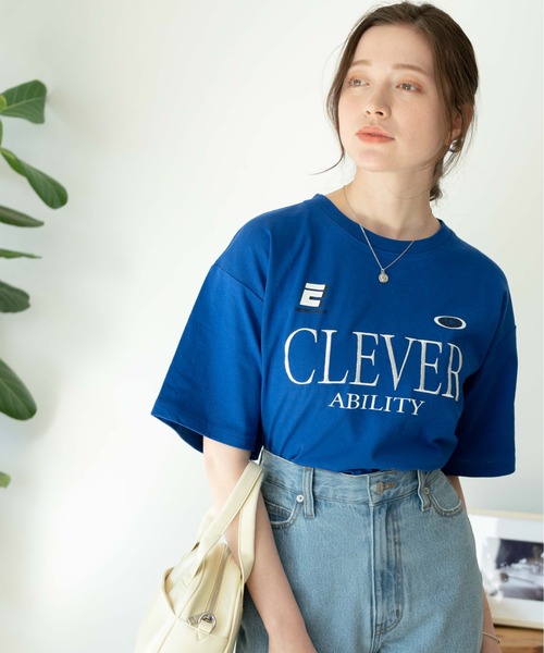 WEGO（ウィゴー）の「WEGO/グラフィックショートT（Tシャツ/カットソー・レディース・ダークグリーン/ブラック/ホワイト/ブルー/ブルー系その他/その他1/その他2/その他3/その他4/ホワイト系その他/ブラック系その他/杢グレー/その他5/オレンジ/その他7/オフホワイト/アイボリー/その他6/その他9/その他8/その他10/その他16/その他13/その他15/イエロー/その他17/その他12/サックスブルー/その他14・MEDIUM/SMALL）」の12枚目の写真