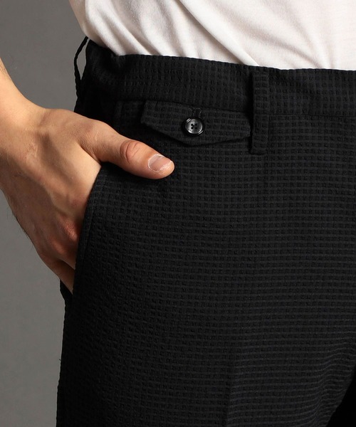 MONSIEUR NICOLE(ムッシュニコル)の「PRIMEFLEX×DOTAIR セットアップパンツ(その他パンツ・メンズ・その他2/ネイビー/ブラック・SMALL/MEDIUM/LARGE/X-LARGE)」の14枚目の写真
