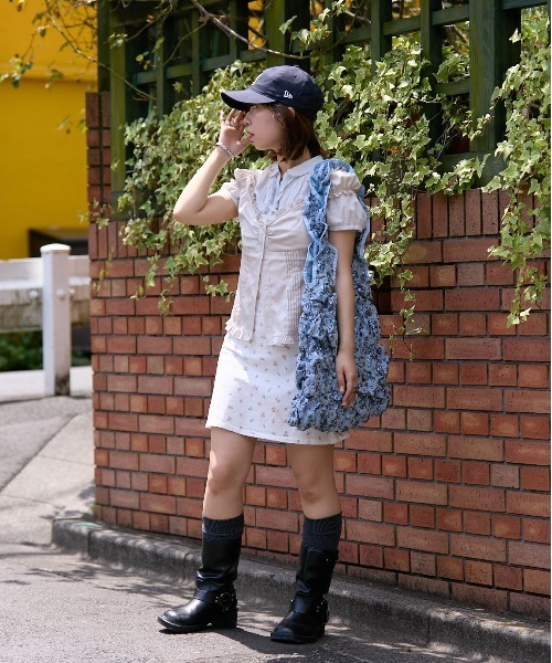 Casselini（キャセリーニ）の「Casselini(キャセリーニ)New Era 9THIRTY × Casselini（キャップ・レディース・ブルー/ベージュ/グリーン/ネイビー/アイボリー/ブラック・FREE）」の11枚目の写真