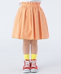MARNI マルニ ひざ丈スカート オレンジ 40(M位) 2108424A0187 MARNI マルニ ひざ丈スカート 40(M位) 黒x黄xオレンジ等(総柄