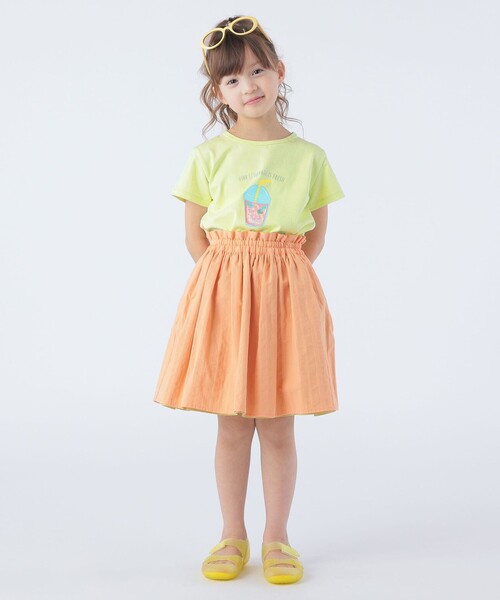 SHIPS（シップス）の「SHIPS KIDS:100～130cm / リバーシブル ギャザー スカート（スカート・キッズ・ブルー系その他/オレンジ系その他・100/120/110/130）」の20枚目の写真