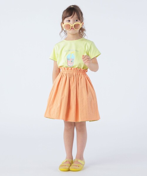 SHIPS（シップス）の「SHIPS KIDS:100～130cm / リバーシブル ギャザー スカート（スカート・キッズ・ブルー系その他/オレンジ系その他・100/120/110/130）」の18枚目の写真