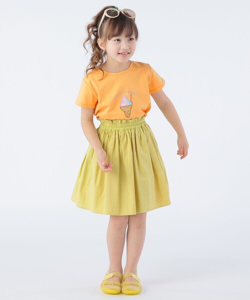 SHIPS（シップス）の「SHIPS KIDS:100～130cm / リバーシブル ギャザー スカート（スカート・キッズ・ブルー系その他/オレンジ系その他・100/120/110/130）」の12枚目の写真
