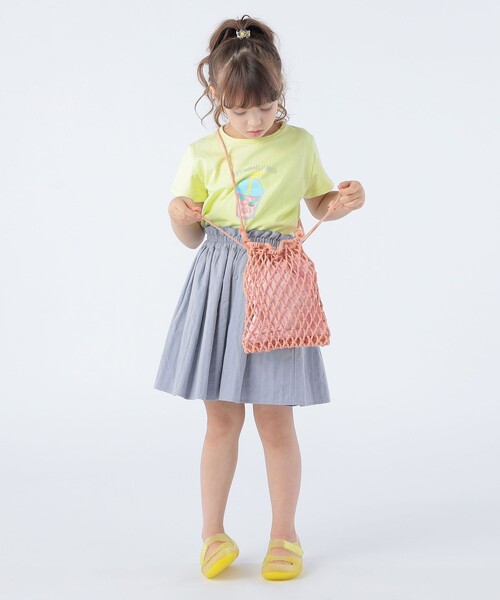 SHIPS（シップス）の「SHIPS KIDS:100～130cm / リバーシブル ギャザー スカート（スカート・キッズ・ブルー系その他/オレンジ系その他・100/120/110/130）」の7枚目の写真