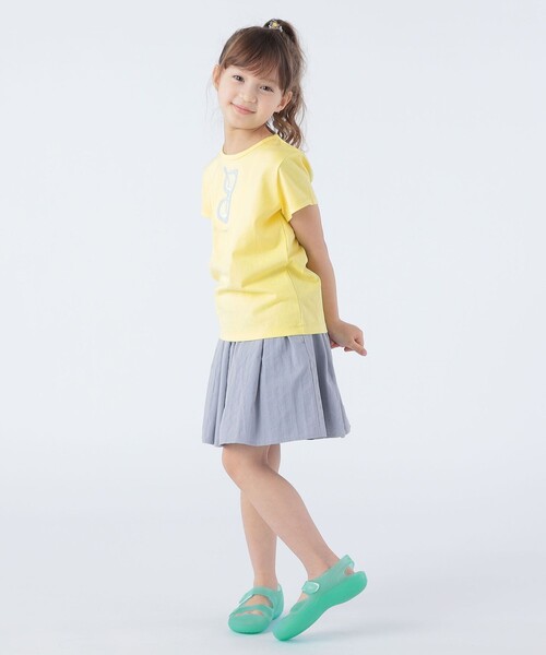 SHIPS（シップス）の「SHIPS KIDS:100～130cm / リバーシブル ギャザー スカート（スカート・キッズ・ブルー系その他/オレンジ系その他・100/120/110/130）」の6枚目の写真