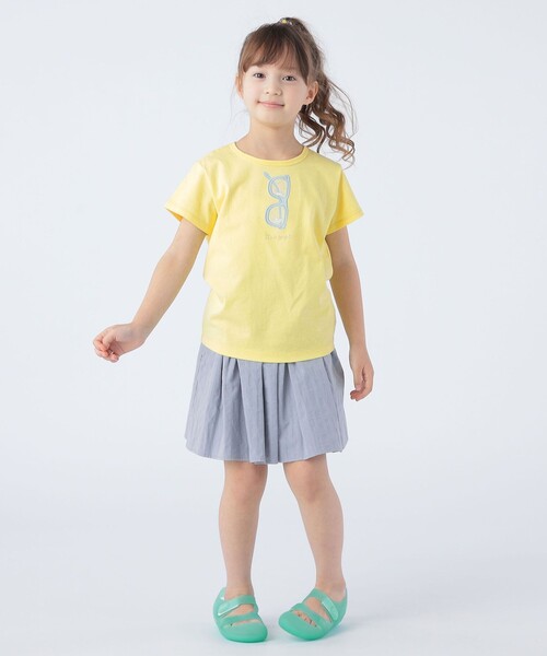 SHIPS（シップス）の「SHIPS KIDS:100～130cm / リバーシブル ギャザー スカート（スカート・キッズ・ブルー系その他/オレンジ系その他・100/120/110/130）」の5枚目の写真