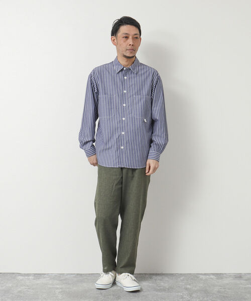 NOLLEY'S goodman(ノーリーズグッドマン)の「リネン混イージーパンツ(その他パンツ・メンズ・アイボリー/オリーブ/ブラウン/チャコールグレー・S/M/L)」の17枚目の写真