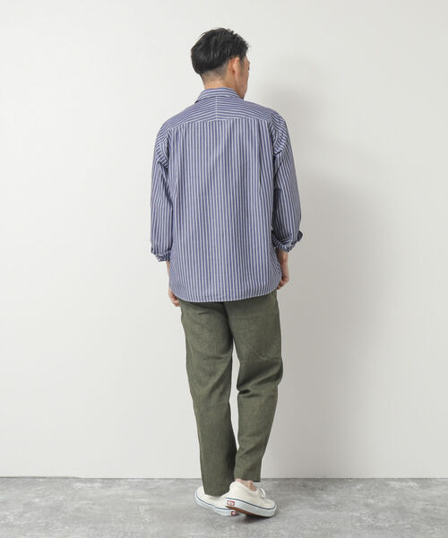 NOLLEY'S goodman(ノーリーズグッドマン)の「リネン混イージーパンツ(その他パンツ・メンズ・アイボリー/オリーブ/ブラウン/チャコールグレー・S/M/L)」の18枚目の写真