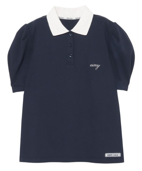 EIMY GOLF（エイミーゴルフ）の「クレリックパフスリーブポロ