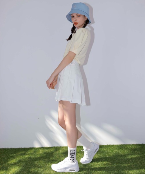 EIMY GOLF（エイミーゴルフ）の「クレリックパフスリーブポロ