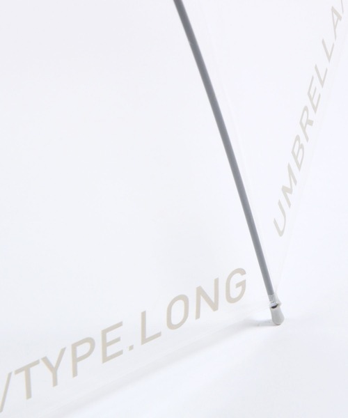 LAKOLE（ラコレ）の「ロゴビニール傘 / 178290（長傘・レディース・アイボリー/グレー/ベージュ/ブルー・FREE）」の6枚目の写真