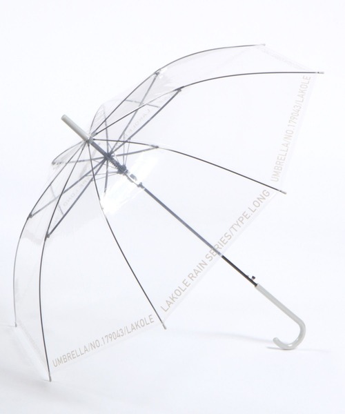 LAKOLE（ラコレ）の「ロゴビニール傘 / 178290（長傘・レディース・アイボリー/グレー/ベージュ/ブルー・FREE）」の19枚目の写真