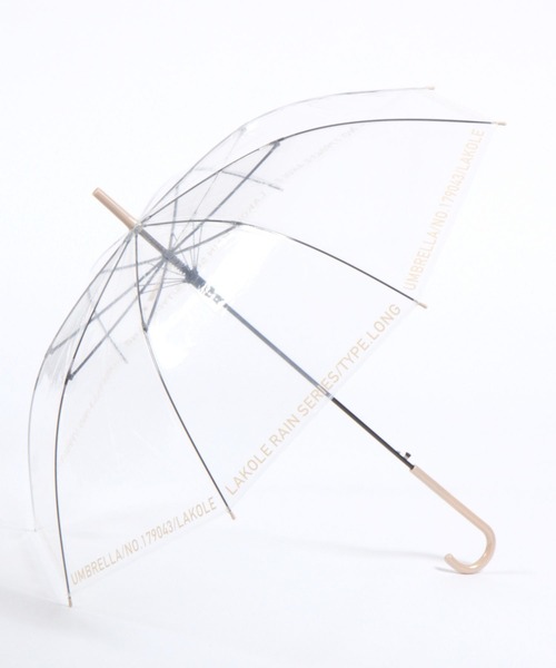 LAKOLE（ラコレ）の「ロゴビニール傘 / 178290（長傘・レディース・アイボリー/グレー/ベージュ/ブルー・FREE）」の20枚目の写真
