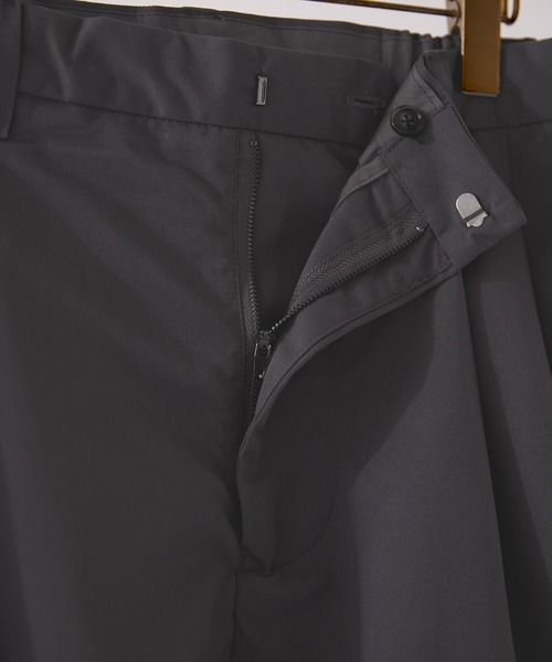 cussil（クシル）の「【cussil/クシル】ドレスツイル　リラックス2タックワイドバルーンパンツ（その他パンツ・メンズ・チャコールグレー/ブラック・S/M/L）」の22枚目の写真