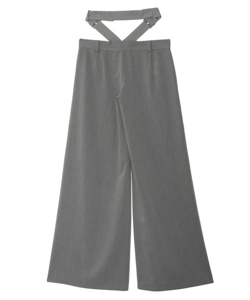 PAMEO POSE（パメオポーズ）の「V Belt Wide Trousers（その他パンツ