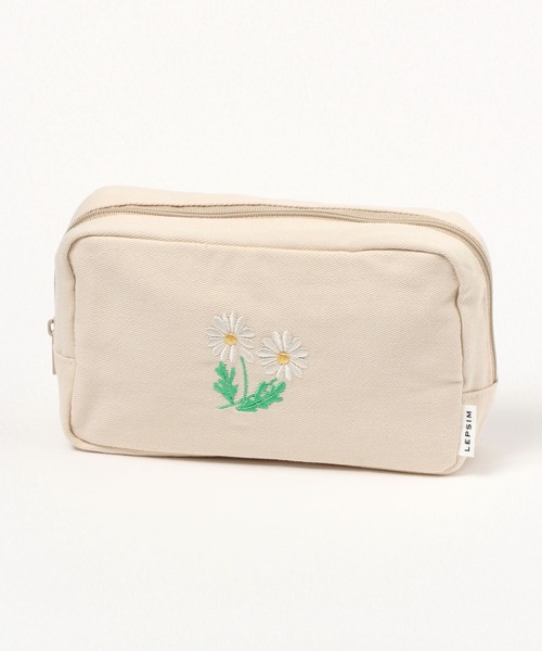 LEPSIM（レプシィム）の「【アデリアレトロ】スクエアポーチ　189333（ポーチ・レディース・ブルー/アイボリー/ピンク・ONE SIZE）」の12枚目の写真