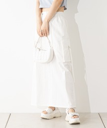 Chico（チコ）の「カーゴロングスカート（スカート・レディース）」