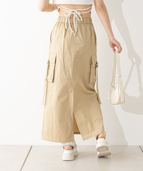 TICCA カーゴロングスカート セール】カーゴロングスカート（スカート）｜Chico（チコ）の