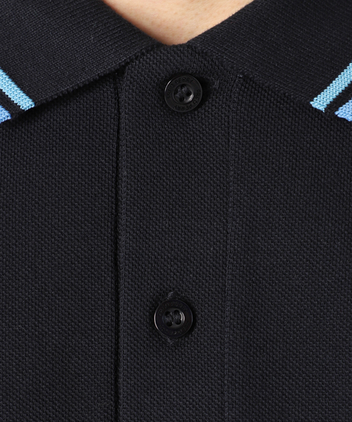 FRED PERRY（フレッドペリー）の「【FRED PERRY / フレッドペリー】M3600 TWIN TIPPED（ポロシャツ・メンズ・アイボリー/サックスブルー/ボルドー/ネイビー/ブラック・LARGE/MEDIUM）」の12枚目の写真