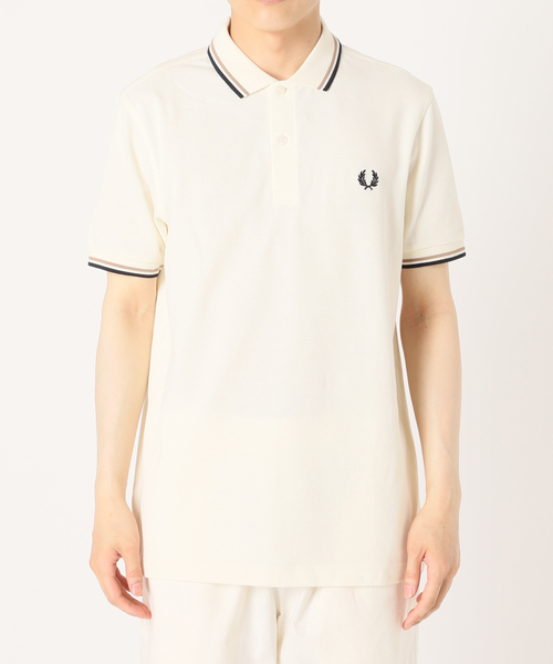 FRED PERRY（フレッドペリー）の「【FRED PERRY / フレッドペリー】M3600 TWIN TIPPED（ポロシャツ・メンズ・アイボリー/サックスブルー/ボルドー/ネイビー/ブラック・LARGE/MEDIUM）」の16枚目の写真