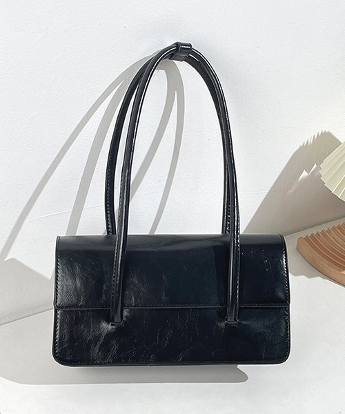 FREE STYLISTS（フリー スタイリスト）の「YUGA_YGMC スクエア　ショルダーハンドバッグ（ハンドバッグ・レディース・ブラック/ホワイト/ブルー/グリーン・FREE）」の19枚目の写真