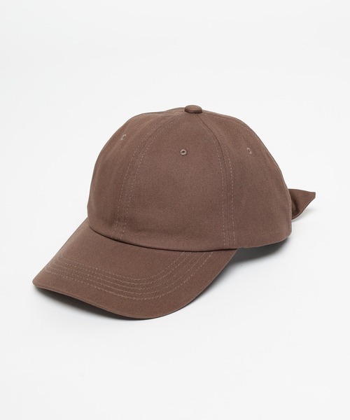 Honeys(ハニーズ)の「バックリボンキャップ(キャップ・レディース・ホワイト/ライトベージュ/ブラック/パープル系その他/ブラウン/ベージュ/ボルドー・FREE/M/S)」の19枚目の写真