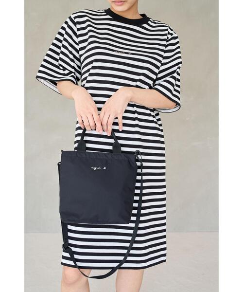 agnes b.（アニエスベー）の「AC12 E SAC ロゴハンドバッグ（マザーズバッグ）」 - WEAR