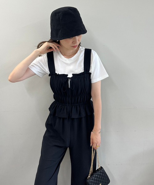 【新品】NICECLAUP ナイスクラップ フリルロンパース one after another NICE CLAUP（ワンアフターアナザーナイスクラップ