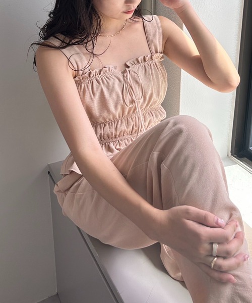 【新品】NICECLAUP ナイスクラップ フリルロンパース 新品】NICECLAUP ナイスクラップ フリルロンパース one after