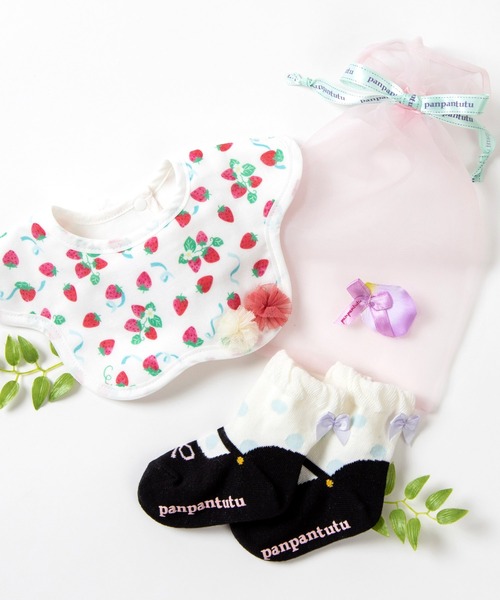 panpantutu(パンパンチュチュ)の「ベビーお食事プチギフト(ベビーギフト・キッズ・ブルー系その他/ホワイト×レッド/グレー×ピンク/ピンク系その他・FREE)」の2枚目の写真