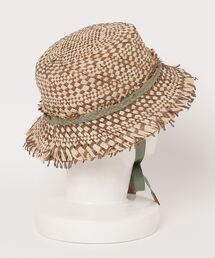 帽子 24ss KIJIMA TAKAYUKI RAFFIA BUCKET HAT 1 KIJIMA TAKAYUKI（キジマ タカユキ）の「【KIJIMA TAKAYUKI