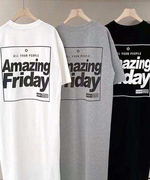 SHEENA(シーナ)の「バックロゴプリントTシャツワンピース(ワンピース・レディース・ブラック/グレー/ホワイト・M)」の9枚目の写真