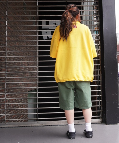 STAY GOLD（ステイゴールド）の「【STAYGOLD】ワッペン刺繍 スウェット ハーフジップ / Patch Embroidery Sweatshirt Half zip（スウェット・メンズ・スミクロ/イエロー/ホワイト系・FREE）」の18枚目の写真