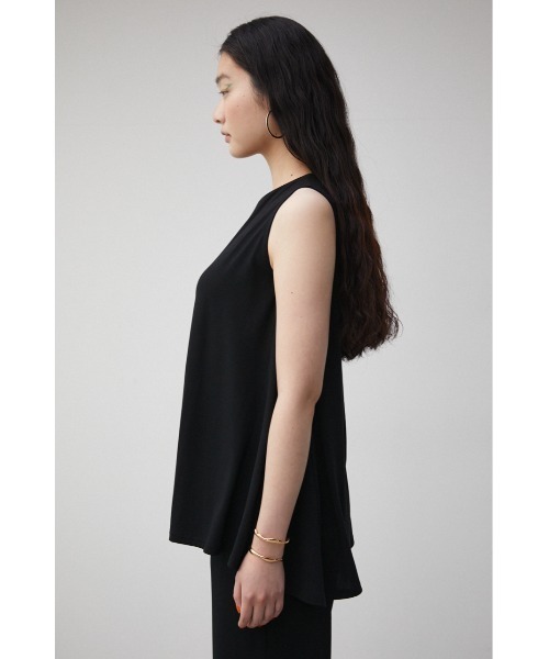 AZUL by moussy(アズールバイマウジー)の「T/F ICE CLEAN SLEEVELESS TOPS(タンクトップ・レディース・ライトグレー/ブラック・SMALL/MEDIUM)」の18枚目の写真
