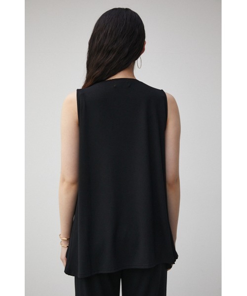 AZUL by moussy(アズールバイマウジー)の「T/F ICE CLEAN SLEEVELESS TOPS(タンクトップ・レディース・ライトグレー/ブラック・SMALL/MEDIUM)」の17枚目の写真