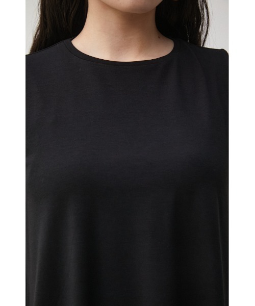 AZUL by moussy(アズールバイマウジー)の「T/F ICE CLEAN SLEEVELESS TOPS(タンクトップ・レディース・ライトグレー/ブラック・SMALL/MEDIUM)」の16枚目の写真