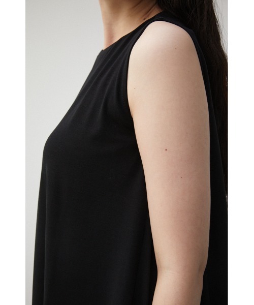 AZUL by moussy(アズールバイマウジー)の「T/F ICE CLEAN SLEEVELESS TOPS(タンクトップ・レディース・ライトグレー/ブラック・SMALL/MEDIUM)」の15枚目の写真