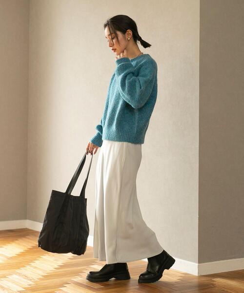 coen(コーエン)の「ナイロンリップストップパッカブルトートバッグ(トートバッグ・レディース・ライトブルー/ブラック/ホワイト・FREE)」の9枚目の写真