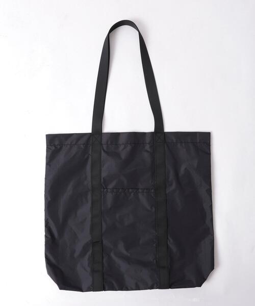 coen(コーエン)の「ナイロンリップストップパッカブルトートバッグ(トートバッグ・レディース・ライトブルー/ブラック/ホワイト・FREE)」の7枚目の写真
