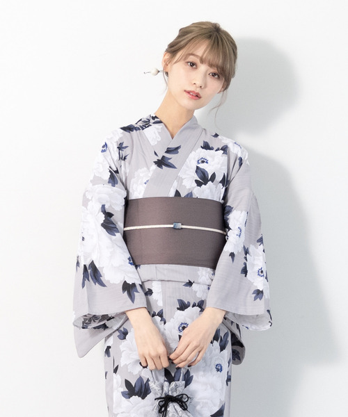 SOUBIEN（ソウビエン）の「夏を彩るレディース浴衣2点セット