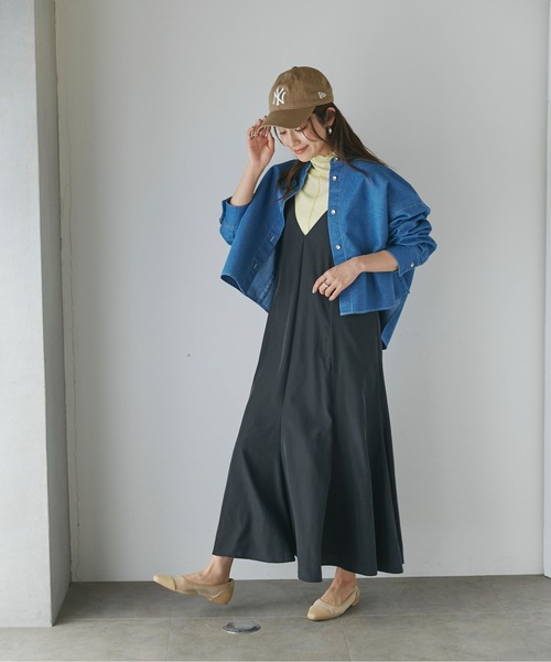 NANO universe（ナノユニバース）の「デニムオーバーシャツ（シャツ/ブラウス・レディース・ブルー/ネイビー・FREE）」の9枚目の写真