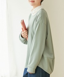 裏ファー後たっぷりゆるプルオーバー